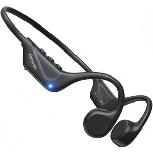 NXPGKEA Bone Conduction Headphones, Bluetooth 5.4 Open Ear Headphones, IPX5 Waterproof, Sweatproof, Splash-Proof, Long Battery Life, Headphones for Hiking, Cycling, Gym, Sport, Travel