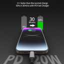 2 x 2ft USB C to Lightning Cable 2Pack,[Apple MFi Certified] Power Delivery USB C iPhone Charger Fast Charging, 2 foot Nylon Braided Type C to Lightning Cord for iPhone 14 13 12 11 Pro Max XR XS 8 SE iPad