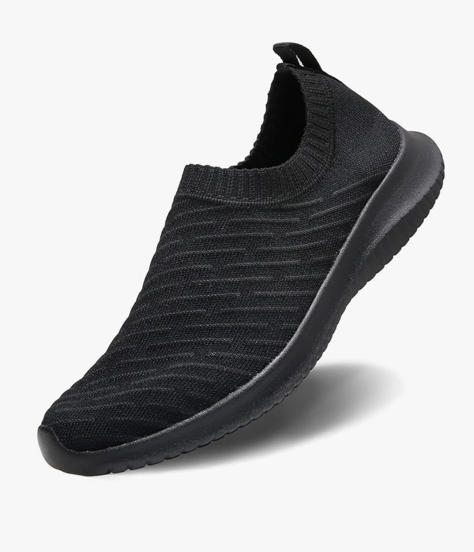 MAIITRIP Womens Comfort Elastic Sock Slip On Walking Lightweight Non-Slip Fall Shoes, size 42