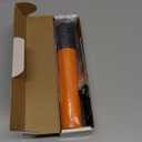 LEFUGO Electric Knife Sharpener, 3 Speed Max 7000RPM Handheld Sharpener for Kitchen Knives, Electric Knife Sharpening Tool of Portable Cordless Rechargeable 2000mAh (Orange)