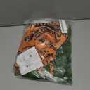 Kids Boys Halloween Long Sleeve T-Shirts Pants Cosplay Suits Christmas Costume With Leaf Skirts (150 (12-13 years), Brown)