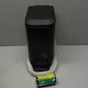 TIPGO Slim Bathroom Trash Can with Lid Soft Close, Step Pedal, 6 Liter / 1.6 Gallon Stainless Steel Trash Bin, Small Garbage Cans for Bedroom, Office, Kitchen (Matte Black)