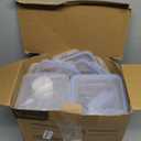 VERONES Large Tall Airtight Food Storage Containers, 10 PACK Plastic Airtight Kitchen & Pantry Organization, Ideal for Flour & Sugar Plastic Canisters with Labels (Blue)