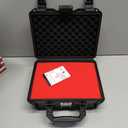 TSA Case for Handgun, TSA Approved Travel Case, Waterproof & Shock Proof Lockable handgun case, 10.6*8.8*4 Inches 9mm Pistol Case Hard Shell