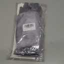 Touchscreen Winter Gloves for Women: 3-in-1 Convertible Fingerless & Full, Detachable Faux Fur Cuffs, Driving (Black)