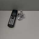 Panasonic Cordless Phone with Advanced Call Block, Link2Cell Bluetooth, One-Ring Scam Alert, and 2-Way Recording, Answering Machine, 4 Handsets - KX-TGF944B (Black)