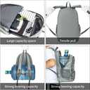 FENGDONG 35L Lightweight Foldable Waterproof Packable Travel Small Hiking Backpack Daypack for Men Women