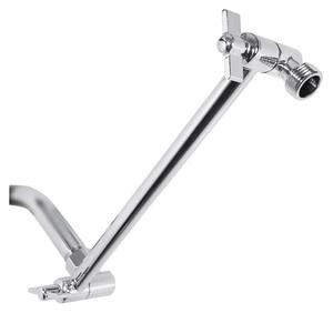 NearMoon Adjustable Shower Arm Universal Connection, Extension Arm, Adjust Angle to Upgrade Shower Experience, Easy to Install, Anti-leak (11 Inch, Chrome Finish), Was used