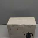 Gooseneck Electric Kettle with Thermometer, 0.8L Small Electric Tea Kettle, 1200W Fast Heat, Precision Pour for Coffee & Tea, Auto Shut Off & Dry Boil Protection, Stainless Steel