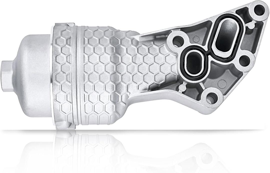 26300-3LAA0 Oil Filter Complete Assembly Aluminum Fits Hyundai Palisade 20-24 Genesis G80 17-20 Fits Kia Cadenza Sedona Sorento 17-21 Telluride 20-24 Oil Filter # 26345-3CKB0 Cap # 26350-3C701