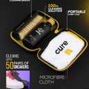 Crep Protect Sneaker Cleaner Kit - Deep Cleaning Shoe Cleaner for White Shoes, Leather, Suede, Nubuck & Canvas | Brush, Solution & Microfiber Cloth Included