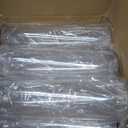 Nuogo 12 Pcs Plastic Clear Cylinder Vase for Home 16 Inch Acrylic Flower Clear Vase Centerpiece for Centerpieces Wedding Party Decorations
