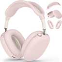 Silicone Case Cover for AirPods Max, Ear Pad Case Cover/Ear Cups Cover/Headband Cover for AirPods Max Headphones, Accessories Soft Silicone Protector for Apple AirPods Max New USB-C (2024) (Ivory)