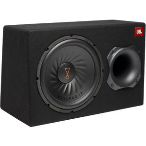 JBL SUBBP12AM - 12 amplified 12 Subwoofer with Sub Level Control, Black