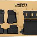 LASFIT Floor Mats & Seatback & Cargo Mats for Subaru Forester 2025-2026 (Not Fit Hybrid & 2025 Wilderness), All Weather TPE Custom Fit Floor Liners for Forester 2025-2026 Gas Backrest and Trunk Mat