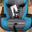 Safety 1st Ellaris 3-in-1 Convertible Car Seat, Slim Fit Design, Rear & Forward-Facing, 5-Position Headrest, 3-Across Fit, Travel-Friendly with Machine-Washable Seat Pad, Peacock Blue
