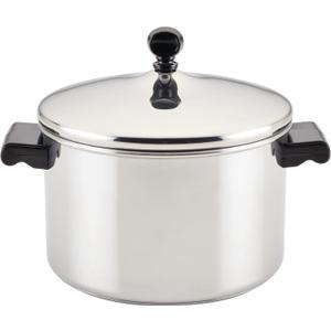 Farberware Classic Stainless Steel 4-Quart Covered Saucepot - - Silver
