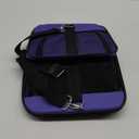 Cat Carrier Airline Approved, Soft-Sided Dog Carrier with Inner Safety Leash, Pet Transport Carrier for Small-Medium Cats Puppies up to 15 Lbs, Collapsible Travel Kitten Carrier Bag -Purple M
