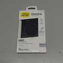 OtterBox iPhone 14 Plus (Only) OtterGrip Symmetry Series Case - BLACK, Built-in Grip, Sleek Case, Snaps to MagSafe, Raised Edges Protect Camera & Screen