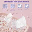 8pcs Duckbill Valves and 4pcs Silicone Diaphragms Compatible with Lansinoh Discreet Duo, eufy E10 S1 S1 Pro,NCVI Nuliie NICEGREEN Life S32 Breast Pump Replacement Parts, S32 Breast Pump Accessories