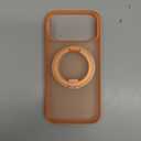 TORRAS 360 Magnetic Stand for iPhone 17 Pro Max Case, [Fit for MagSafe] [4X MilitaryGrade Protection] Slim Case for iPhone 17 Pro Max 6.9", Translucent Cosmic Orange, Ostand O3 Fitness Series