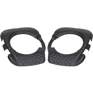 Bike Cleats Bicycle Pedal Cover, 1 Pair Cleat Cover Quick Release Pedal Clip, Cycling Cleats Shoes for Speedplay Zero, Walkable Cycling Lock Plate (black)