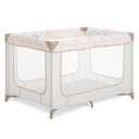 Dream On Me Zodiak Baby Playard, Breathable Mesh Sides, Soft Comfortable Mattress, Quick & Easy to Fold with Travel Carry Bag, Compact Space Saving Design - Beige