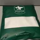 OTOSTAR Set of 2 Ghost Pillow Covers Halloween Throw Pillow Covers for Sofa Couch Bed Living Room Soft Plush Short Wool Velvet Farmhouse Throw Pillow Covers for Thanksgiving Pure White 12x20 Inch