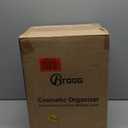 Makeup Organizers, Make Up Organizer for Vanity, Countertop Cosmetic Storage with Drawers and Transparent Cover for Bedroom Bathroom, White