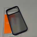 TORRAS Shockproof for iPhone 17 Pro Max Case with Camera Control Button, [12FT Military Grade Drop Protection] Enhanced Grip & Soft Touch Translucent Slim 17 Pro Max Case [3 colors Buttons], Deep Blue