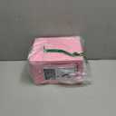 Goldenkey Small Kids Safe for Money, Digital Mini Safes with Keys&Code for Cash, Safe Box for Personal Items for Home, 6.69"D x 9.05"W x 6.69"H, Pink
