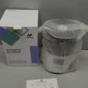 IMIPAW Automatic Cat Feeders, 3L Timed Cat Dry Food Dispenser with Desiccant Bags, Dual Power Supply, Programmable Portion Size, 6 Meals, 20 Portions Per Day, Auto Pet Feeder for Cats and Small Dogs (White)