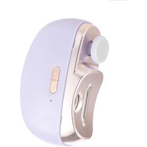 Electric Nail Clippers for Seniors,2026 New 3-In-1 Easyclip Smart Nail Clipper for Baby and Adults,Automatic Electric Nail Clipper With Polishing and LED Light,Suitable for Fingernail Toenails(Purple)