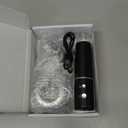 Wireless Digital Microscope, Skybasic 50X-1000X Magnification WiFi Portable Handheld Microscopes with Adjustable Stand HD USB Microscope Camera Compatible with iPhone Android iPad Windows Mac Computer (Black)