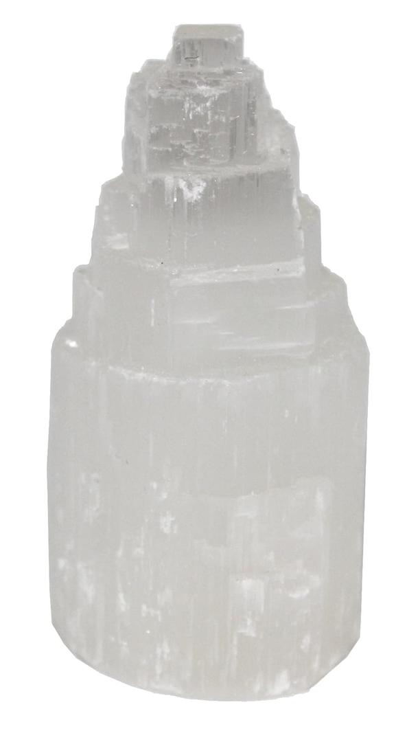 Selenite Skyscraper (1pc) ~ 4 Inch Tall