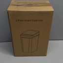 Bathroom Can with Lid, KOEYLE 2 Pack 2.2 Gallon Automatic Touchless Garbage Can, Small Motion Sensor Smart Can, Slim Waterproof Bin for Bedroom, Bathroom, Office, Living Room (Black)