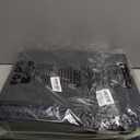 Waretary Cat Litter Box Mat: 36"x 30" Waterproof Kitty Cat Litter Trapping Mat, Easy-clean Double-layer Scatter Control Pad Rug (Black)