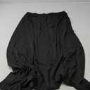 Vrtige Women's Casual Elastic High Waist Flowy Hem A Line Maxi Skirt with Pockets XL