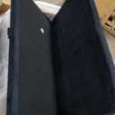 HONBAY Modular Sectional Sleeper Sofa with Pull Out Bed, Velvet Convertible L Shaped Couch with Storage Seat, Sectional Couches for Living Room, Black