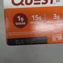 Quest Nutrition Crispy Chocolate Caramel Pecan Hero Protein Bar, 15g Protein, 1g Sugar, 3g Net Carb, Gluten Free Protein Snack, Keto Friendly, 12 Count (BB: April 27 2026)