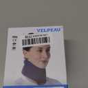 Velpeau Neck Brace for Neck Pain and Support - Soft Cervical Collar for Sleeping, Snoozing, Sleeping Upright, Anti-Snoring, Sleep Apnea for Women & Men (Khaki, Dual-purpose Version, L: 14-16.5"/3.3")