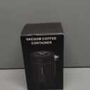 Automatic Vacuum Coffee Canister, 1.3L Airtight Food Storage Containers with Smart Pressure Sensor, Electric Coffee Bean Container Rechargeable with LED Display Window for Home Kitchen Food Storage