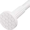 Tension Curtain Rod 51168 In (4.2514 ft),Extra Long Outdoor Curtain Rod for Window or Bathroom Patio,Easy to Install No Drilling Never Rust,Heavy Duty Adjustable Spring Shower Rod (White)