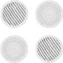 AIR U+ S8201 Pads Replacement Steam Mop Pads for Shark S8201 S7001 S8001 S7201 S7000AMZ S7000 S7005 S7020 S7001C Series Steam & Scrub All-in-One Scrubbing Mop, 4 Pack