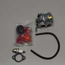 AUTOKAY 640054 640052 Carburetor For Tecumseh HMSK80 HMSK90 8hp 9hp 10hp LH318SA LH358SA for Snow Blower Generator Chipper Shredder 640054 640052 640349 640058 640058A OREGON 50-659 STENS 520-926 Carb