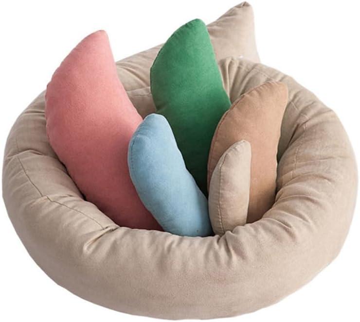 Newborn Photography Props - Hemobllo 6pcs Comfortable Baby Photo Styling Props for 0-6 Months Baby - Multicolor