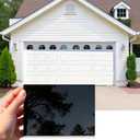 32 Sheets Magnetic Windows Panels for 2 Car Garage Doors Sector Vintage Decoration Windows- Size 6.14" x 4"