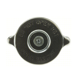 MOTORAD Radiator Cap: Rubber/Stainless Steel, Cam-On, 13 psi Pressure Capacity - Max, T13