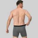 WOLVERINE Men's Boxer Briefs Soft Breathable Moisture-Wicking with Tag Free Underwear for Men 3-Pack (XL)