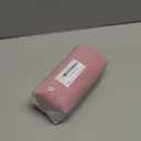 WOSIBO 2 Pack Blackout Window Valance Burlap Tan Rod Pocket Farmhouse Style Window Treatment Decor Curtains for Kitchen Bathroom Living Room 16" x 56" (Red)